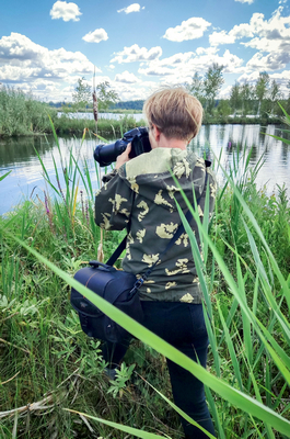 Татьяна на сплавине